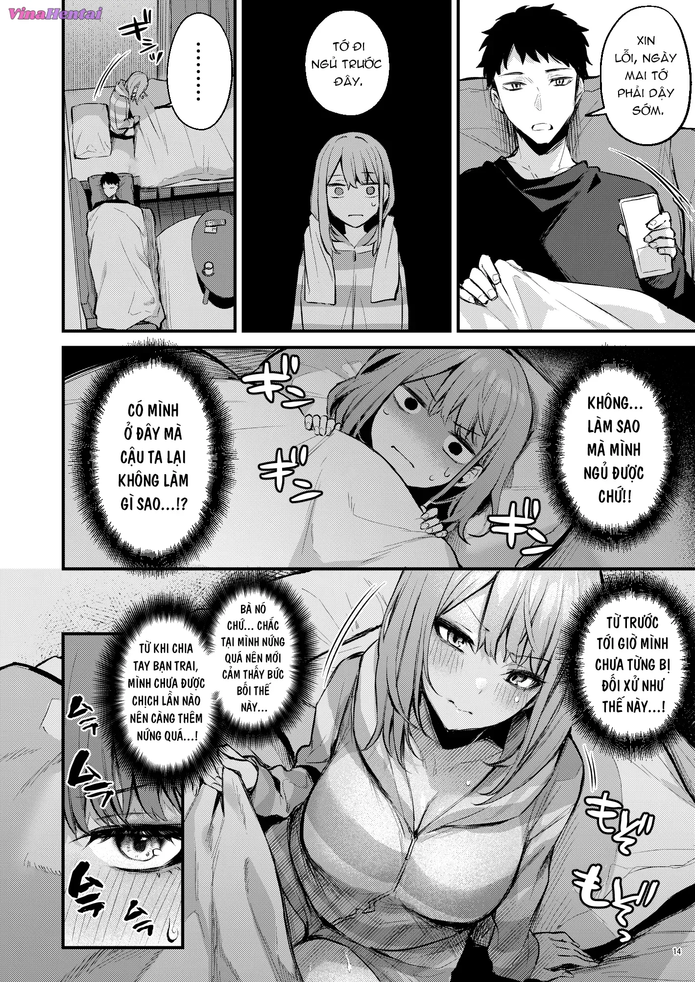 HentaiVN.net - Ảnh 19 - Bữa Sáng Giản Dị,Thỏa Mãn Cùng Với Crush Cấp Ba [Mitasarete Mezameru Asa ni Jimi na Choushoku wo.; 満たされて目覚める朝に、地味な朝食を。] - Oneshot - Có Che