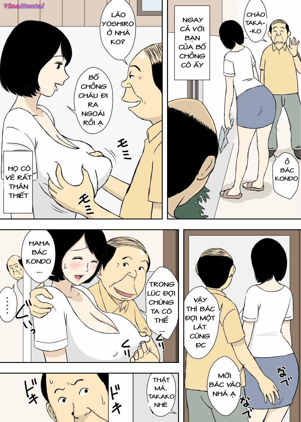 HentaiVN.net - Ảnh 20 - Ông nội, bố chồng, con ghẻ và cô vợ vú to  - Chap 4