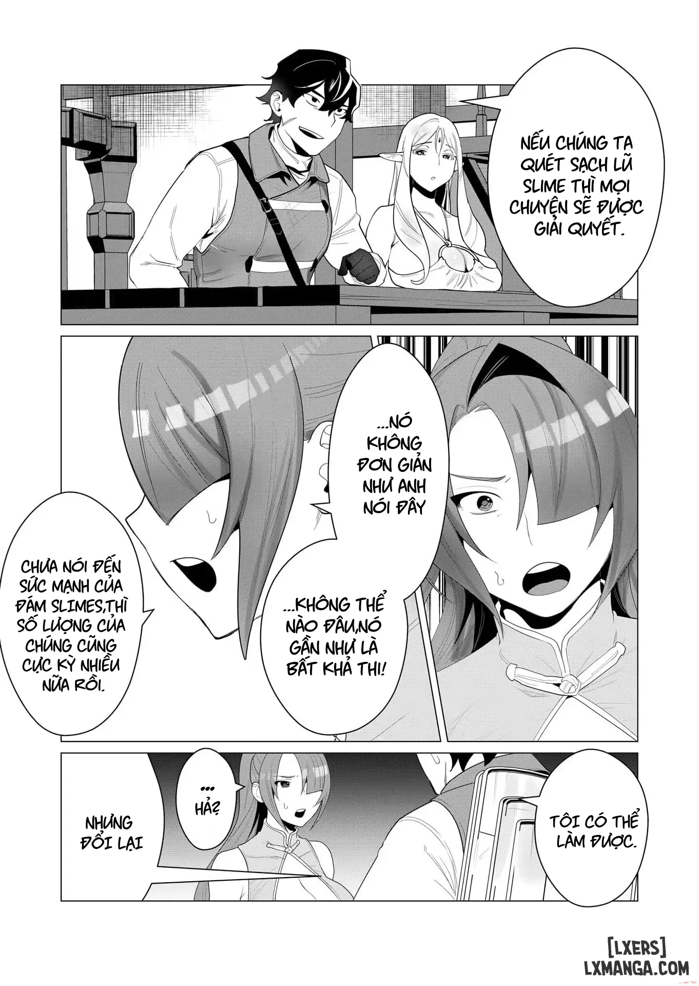 HentaiVN.net - Ảnh 19 - Vị Anh Hùng Muốn “Vợ Người Ta” Làm Phần Thưởng - Chap 2 : Dũng Sĩ x Võ Sư