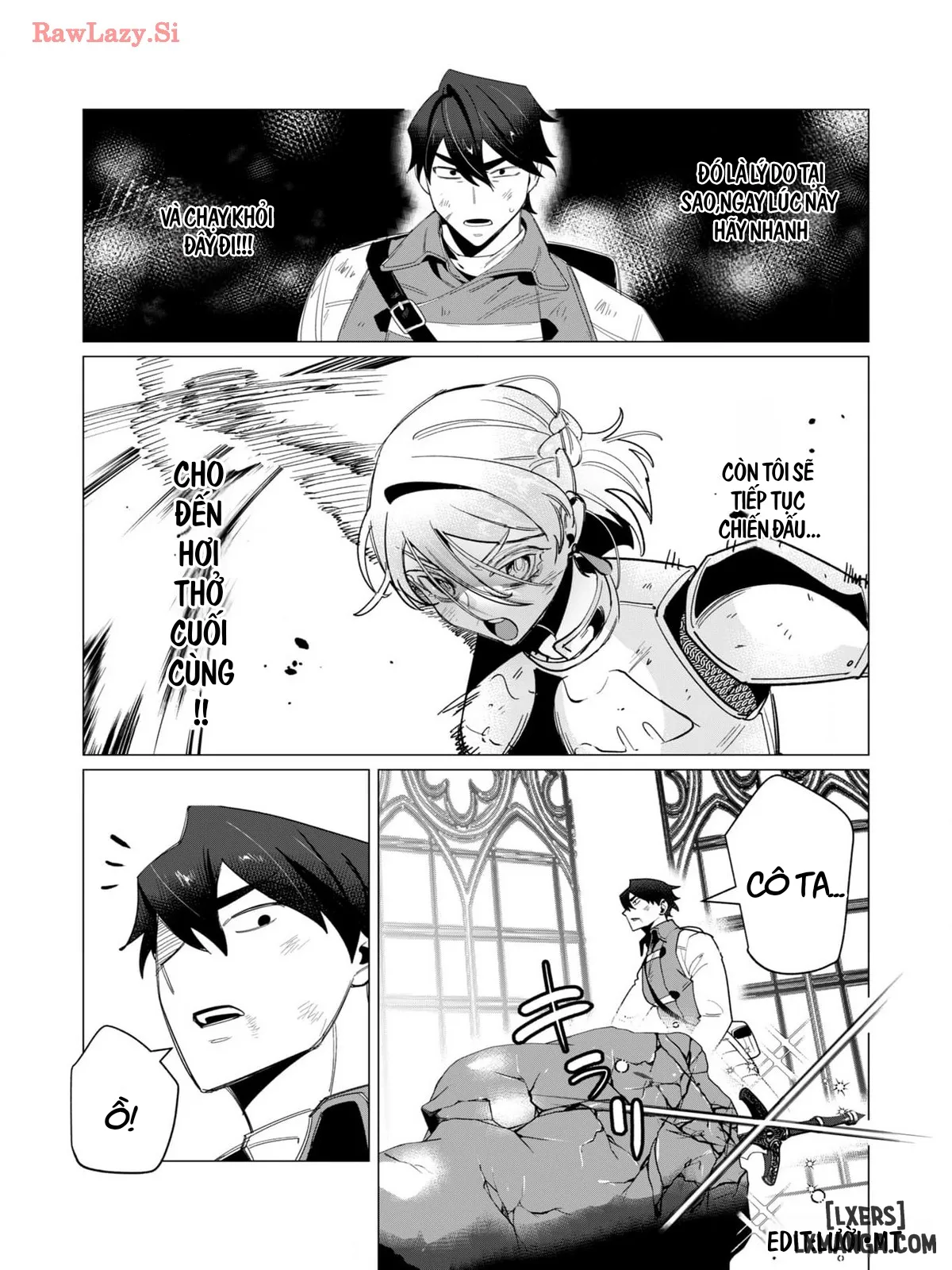 HentaiVN.net - Ảnh 19 - Vị Anh Hùng Muốn “Vợ Người Ta” Làm Phần Thưởng - Chap 13 : Dũng Sĩ x Nữ Hiệp Sĩ x Orc King(Phần 4)