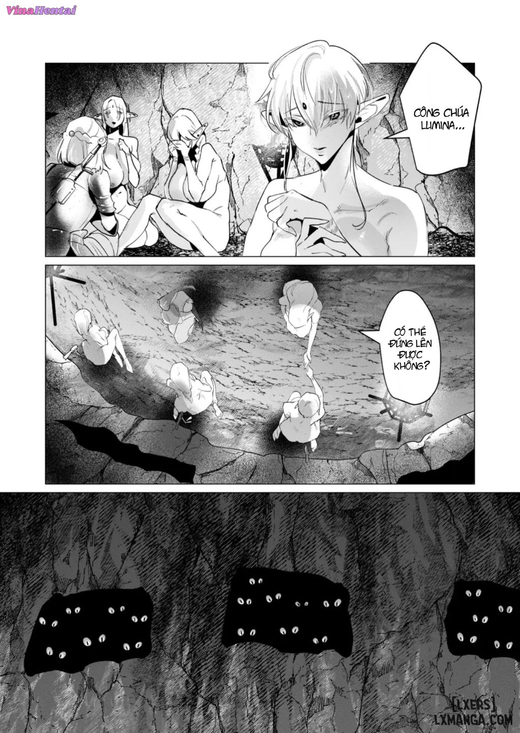 HentaiVN.net - Ảnh 19 - Vị Anh Hùng Muốn “Vợ Người Ta” Làm Phần Thưởng - Chap 16 : Dũng Sĩ và lời nguyền Dark Elf (Phần 3)