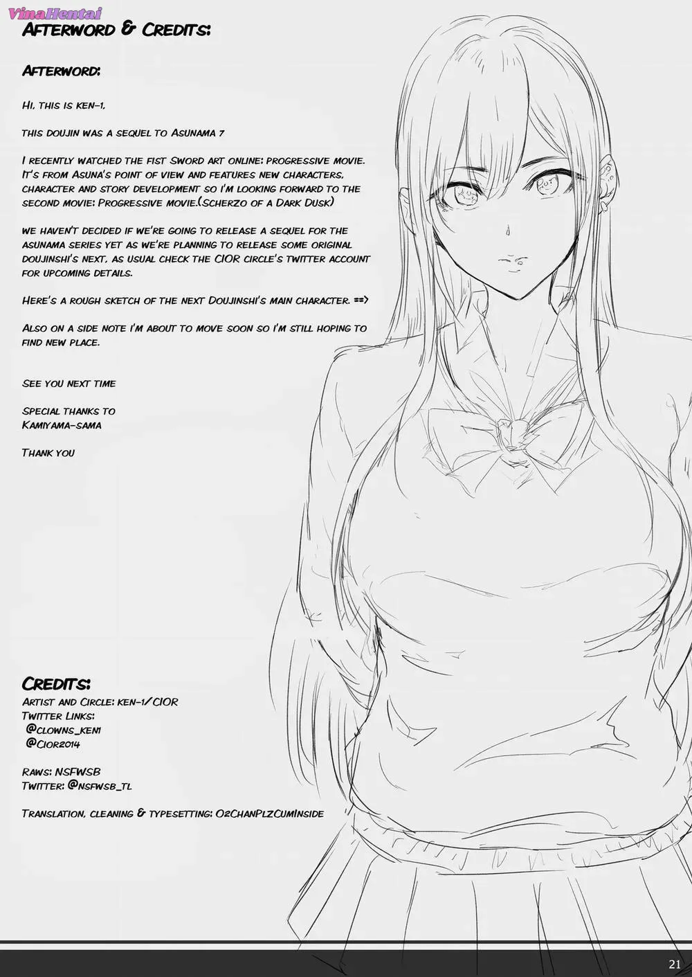 HentaiVN.net - Ảnh 18 - Asunama (Sword Art Online) - Chương 8