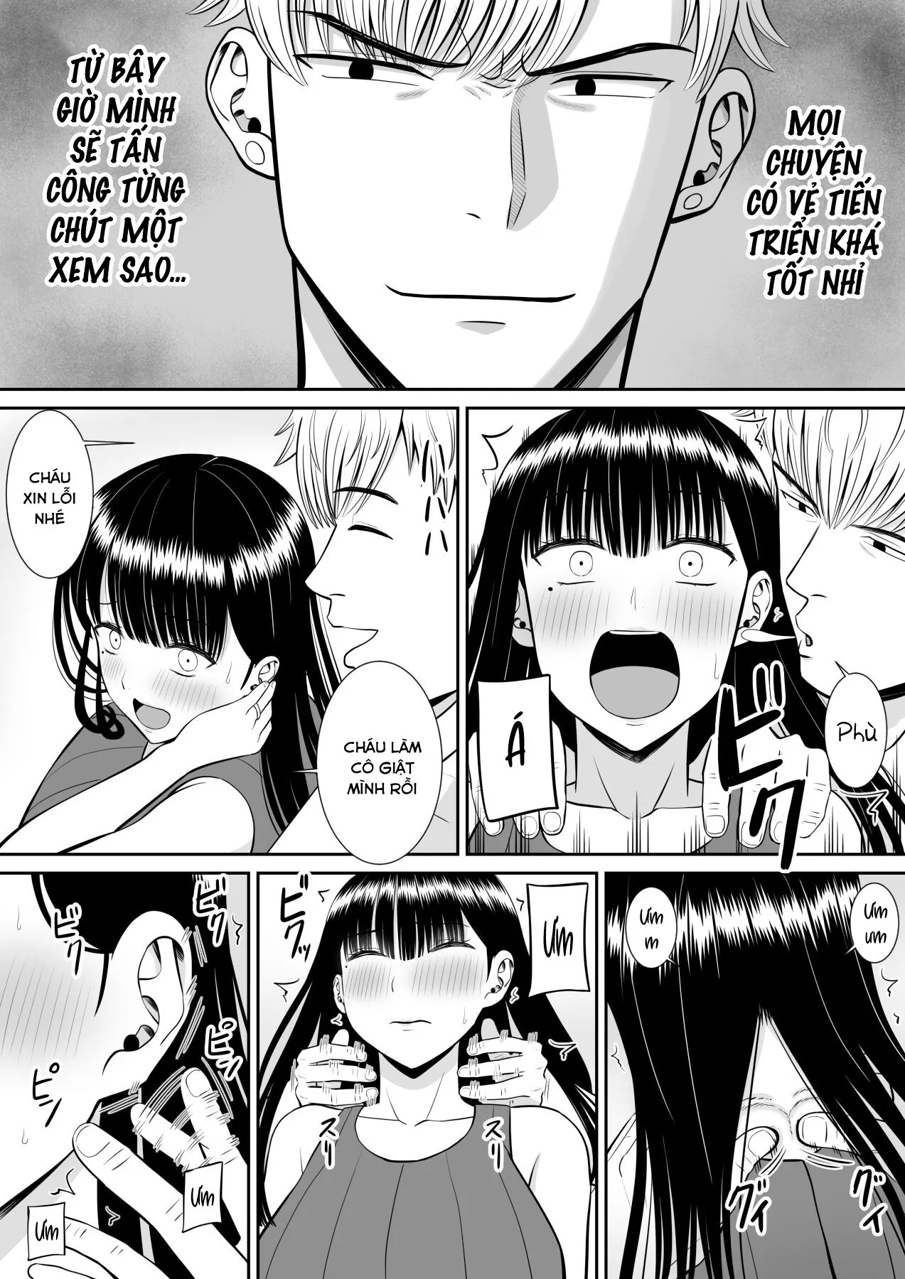 HentaiVN.net - Ảnh 17 - Thằng bắt nạt tôi nó địt mẹ tôi!?  - Chap 1