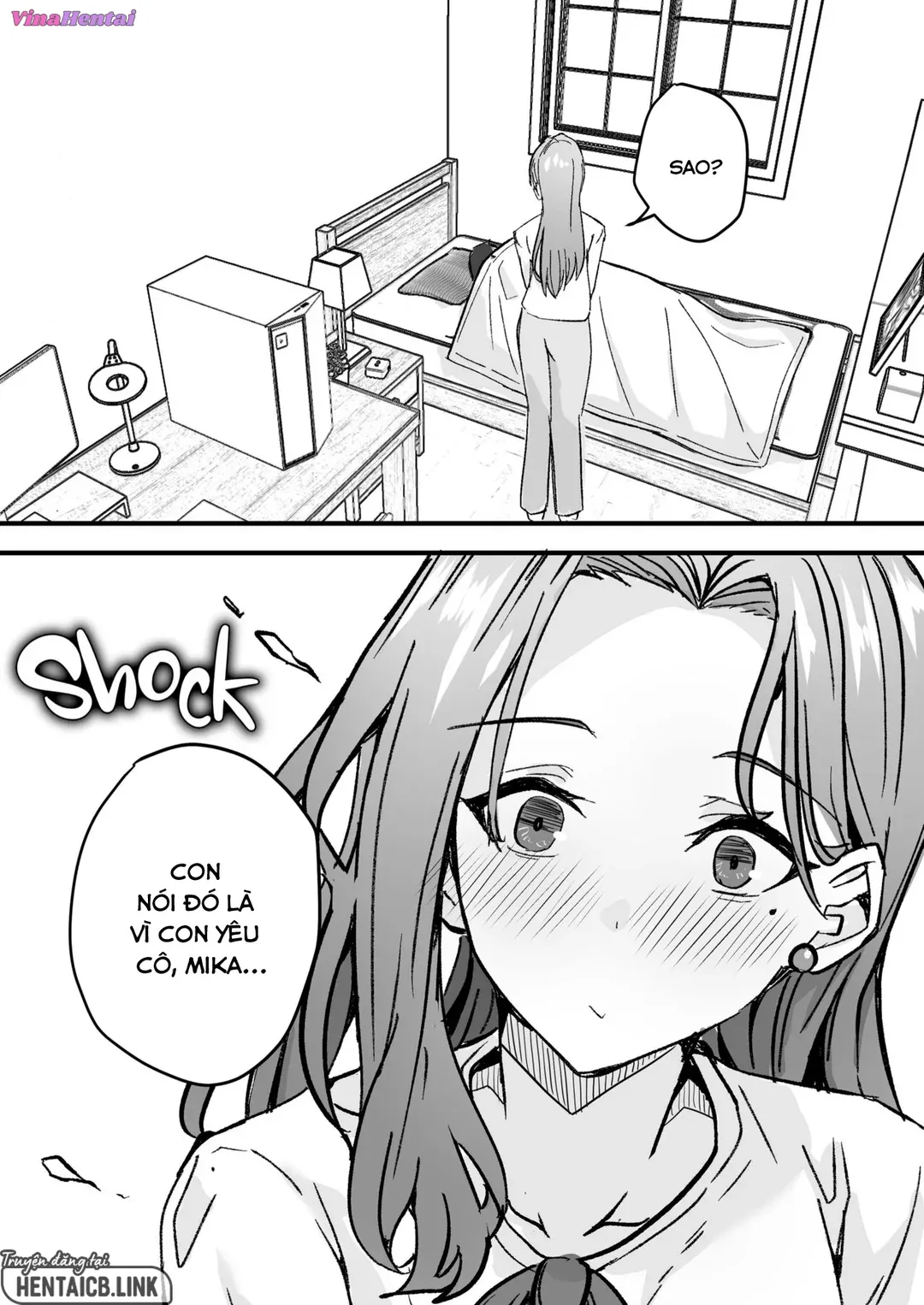 HentaiVN.net - Ảnh 19 - Trở thành người đàn ông của mẹ kế - Oneshot