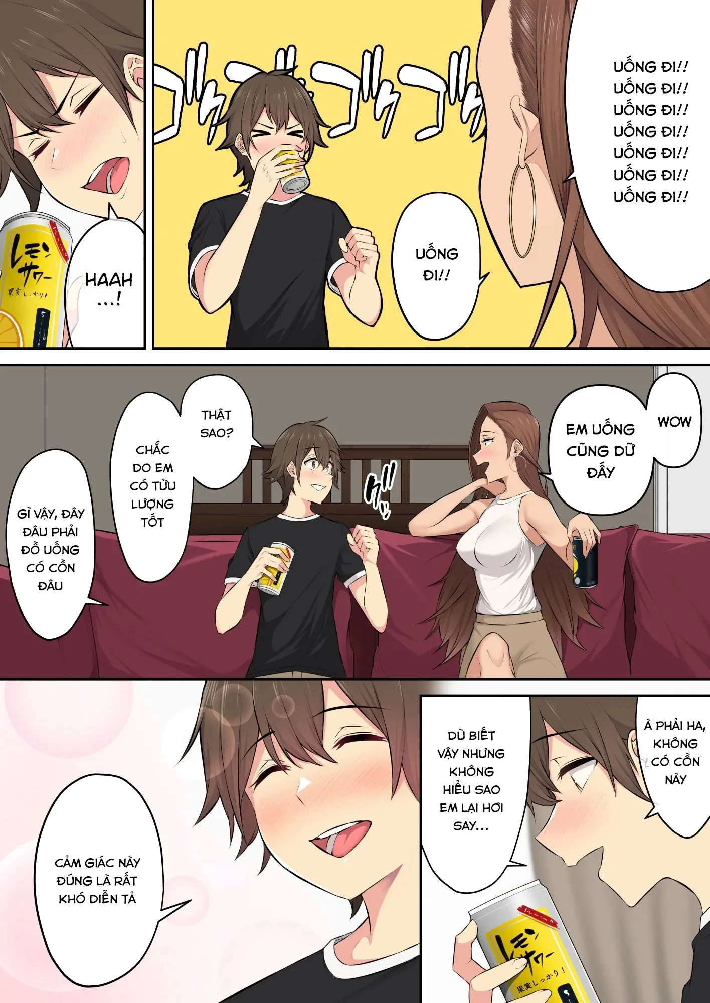 HentaiVN.net - Ảnh 19 - Imaizumi đưa cả bầy Gyaru về nhà mình - Chap 4.2
