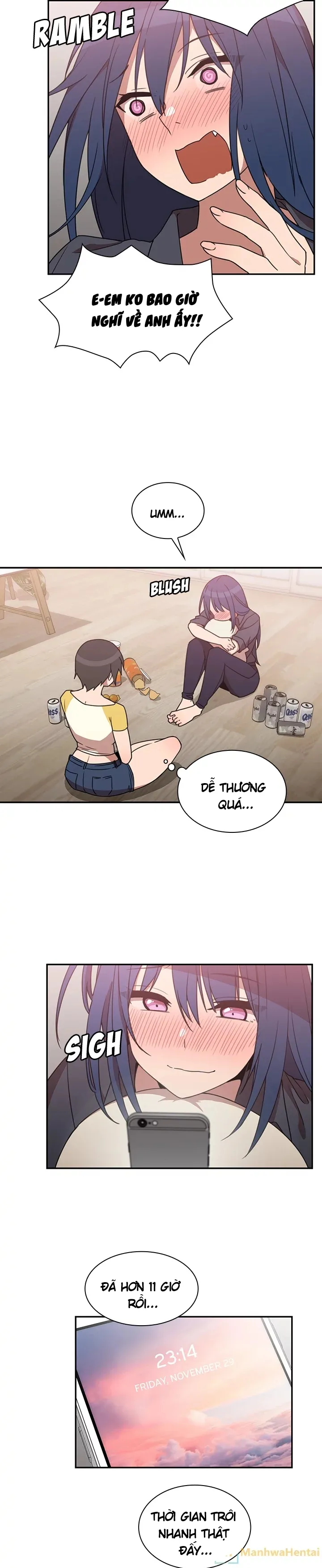 HentaiVN.net - Ảnh 19 - Như Một Người Hàng Xóm(End) - Chap 36: Tâm sự