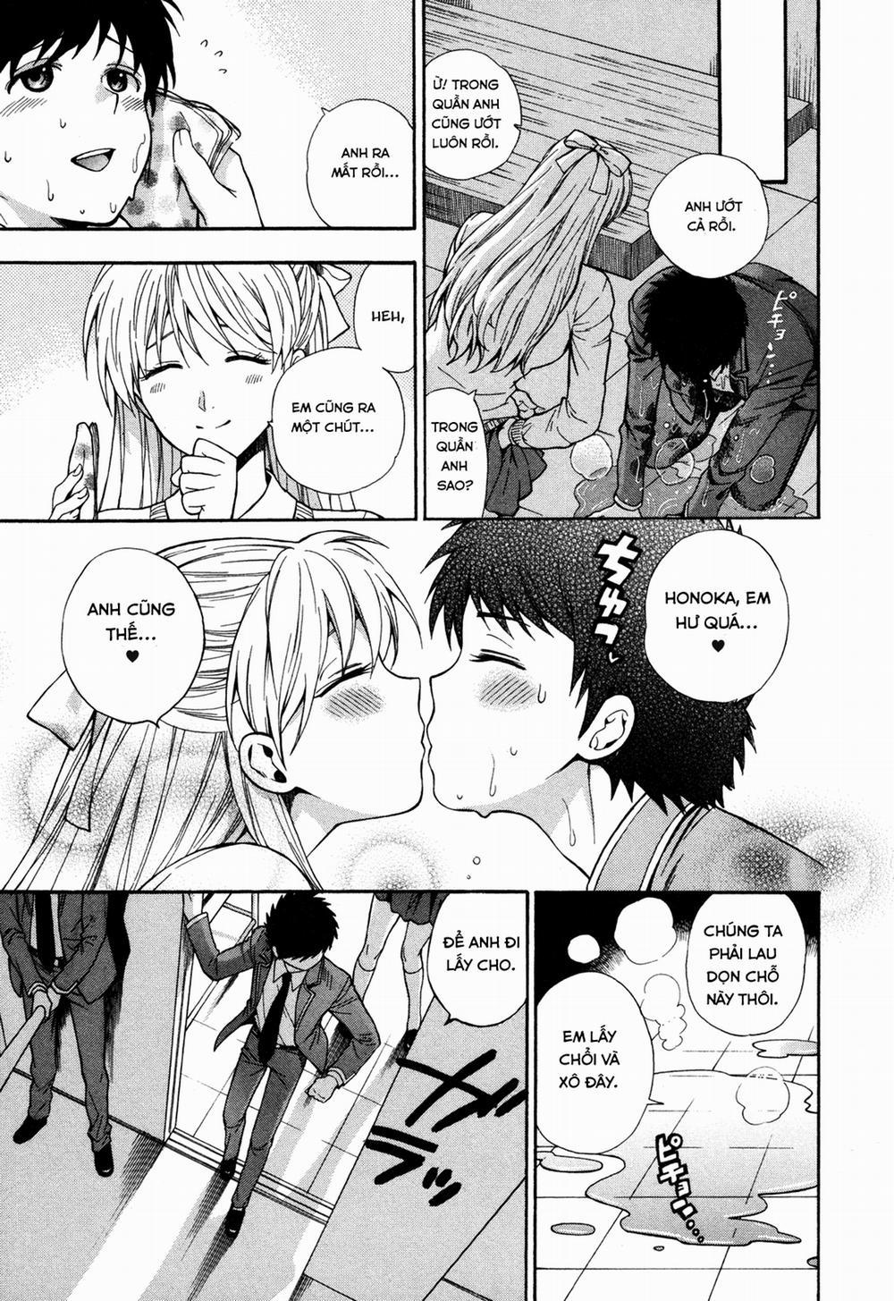 HentaiVN.net - Ảnh 20 - Hen Koi - Nhật kí tan trường [Hen Koi - The After School Diary, The Secret Love At Dust] - Chương 7 Đó thực sự là lần đầu của em