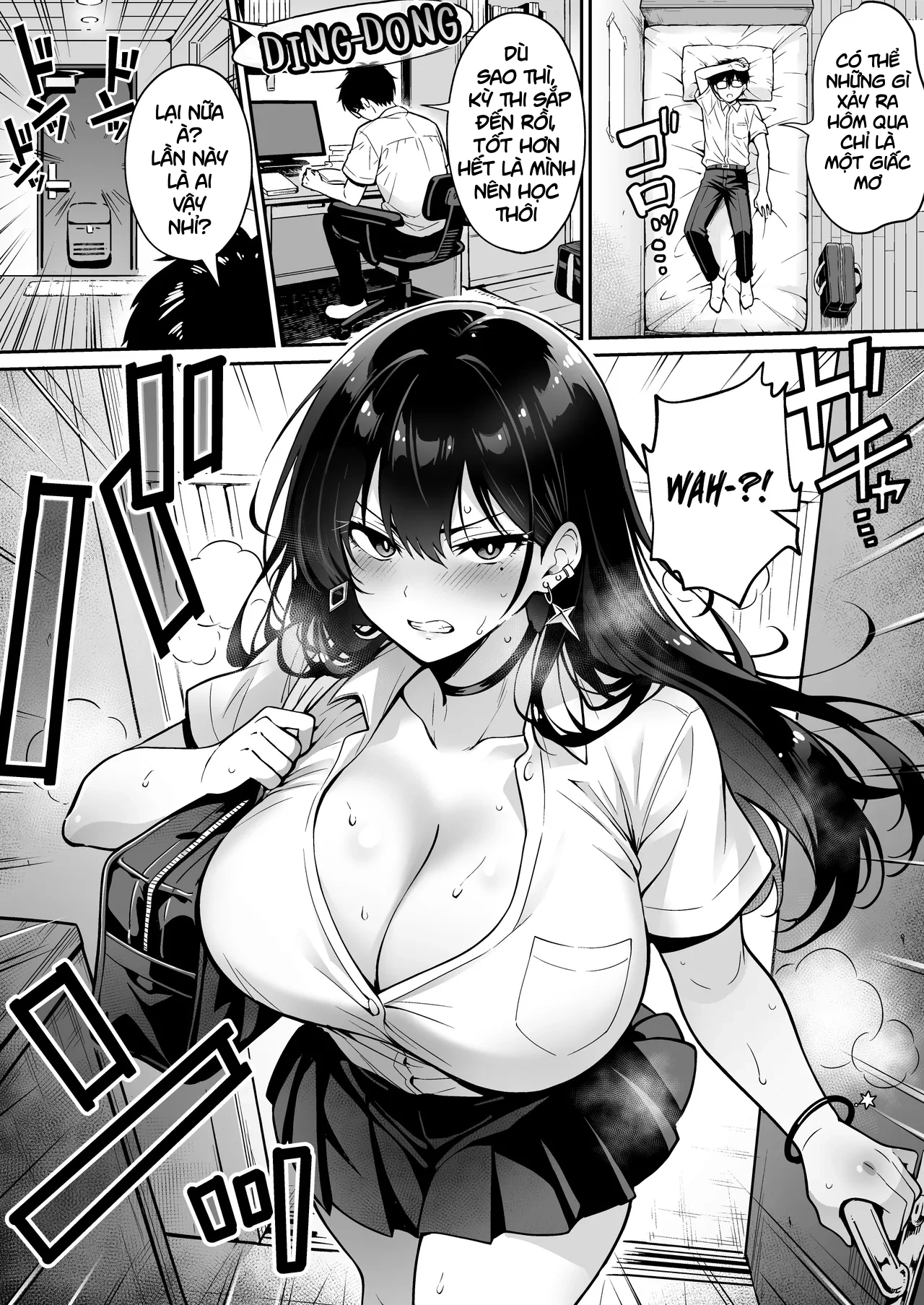 HentaiVN.net - Ảnh 20 - Totsuzen Ie ni Kita Gal ni Boku no Doutei o Ubawareteitta Hanashi - Oneshot
