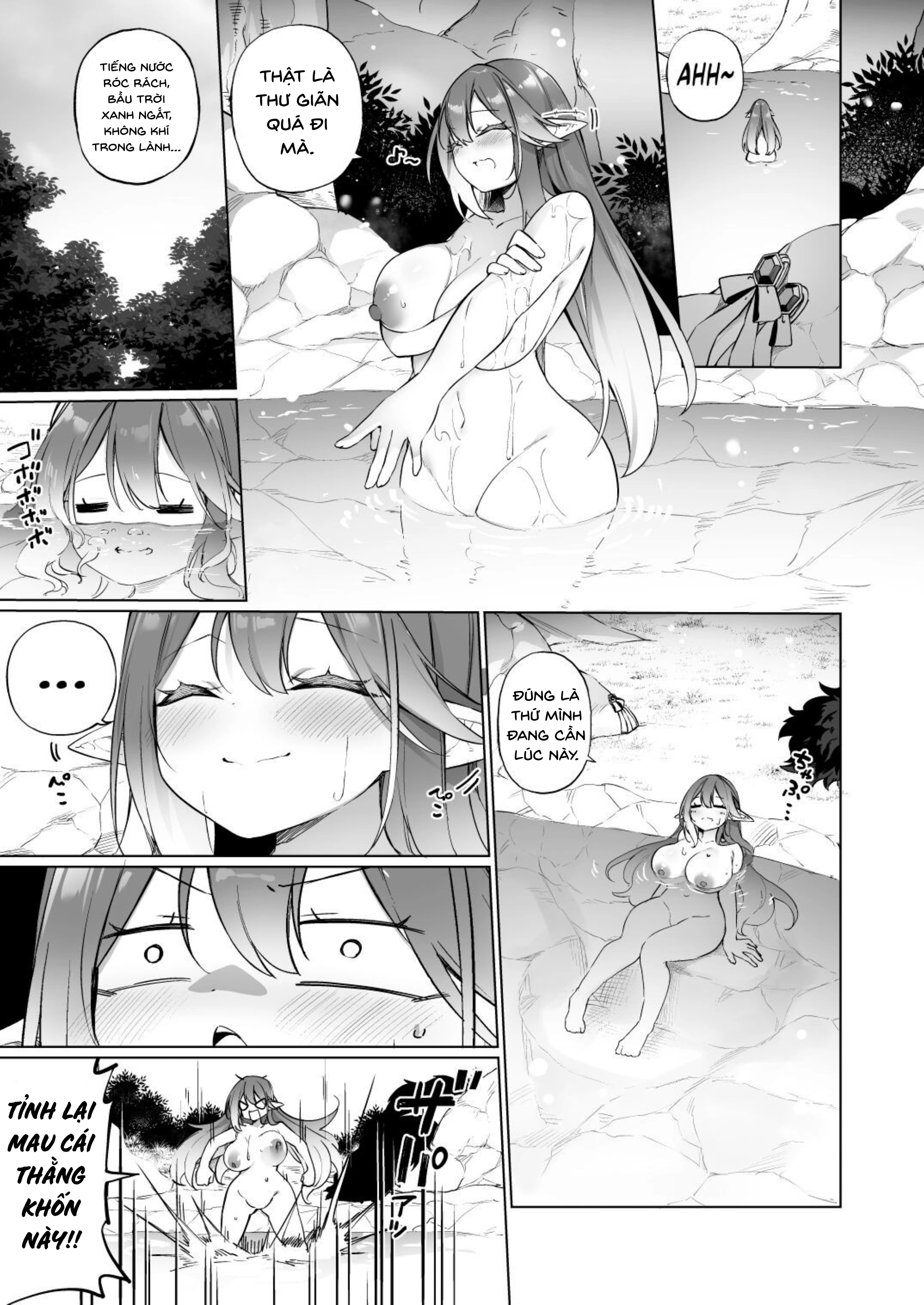HentaiVN.net - Ảnh 19 - Tên Thủ Lĩnh Cướp Hóa Thành Một Bé Elf Hư Hỏng 1 – Thuốc Elf hóa (Phần 3) - Oneshot