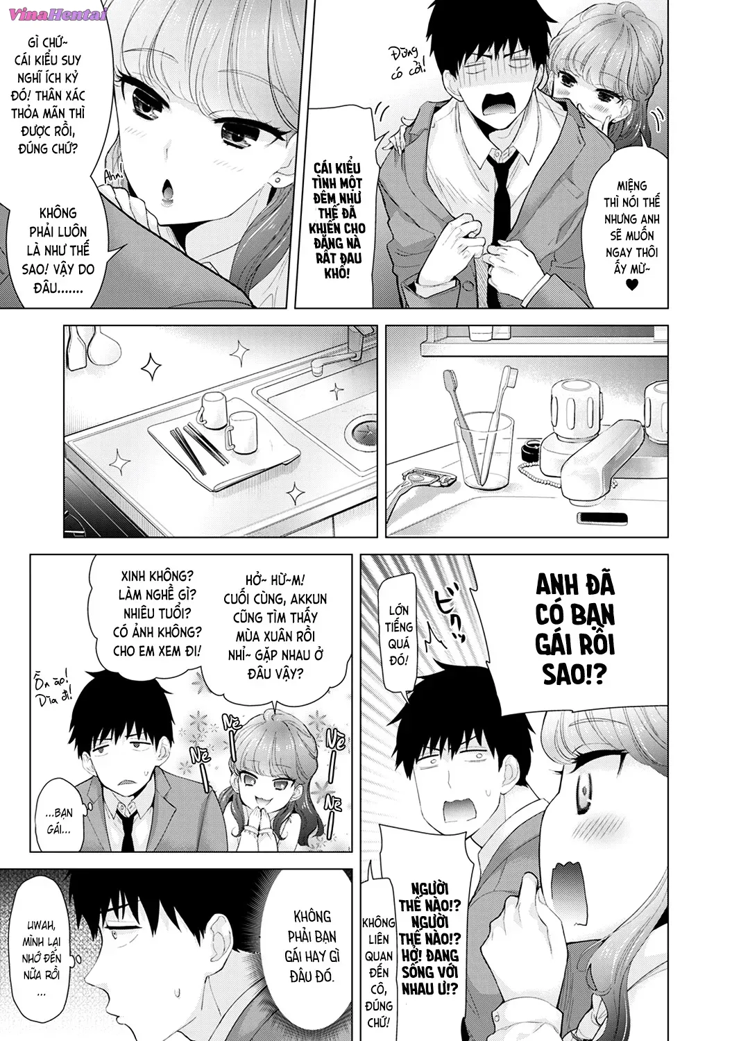 HentaiVN.net - Ảnh 19 - Cô bé mèo hoang [ノラネコ少女との暮らしかた; Noraneko Shoujo to no Kurashikata; Sống cùng cô bé mèo hoang] - 09. Lời yêu là không cần đối với mèo hoang!?