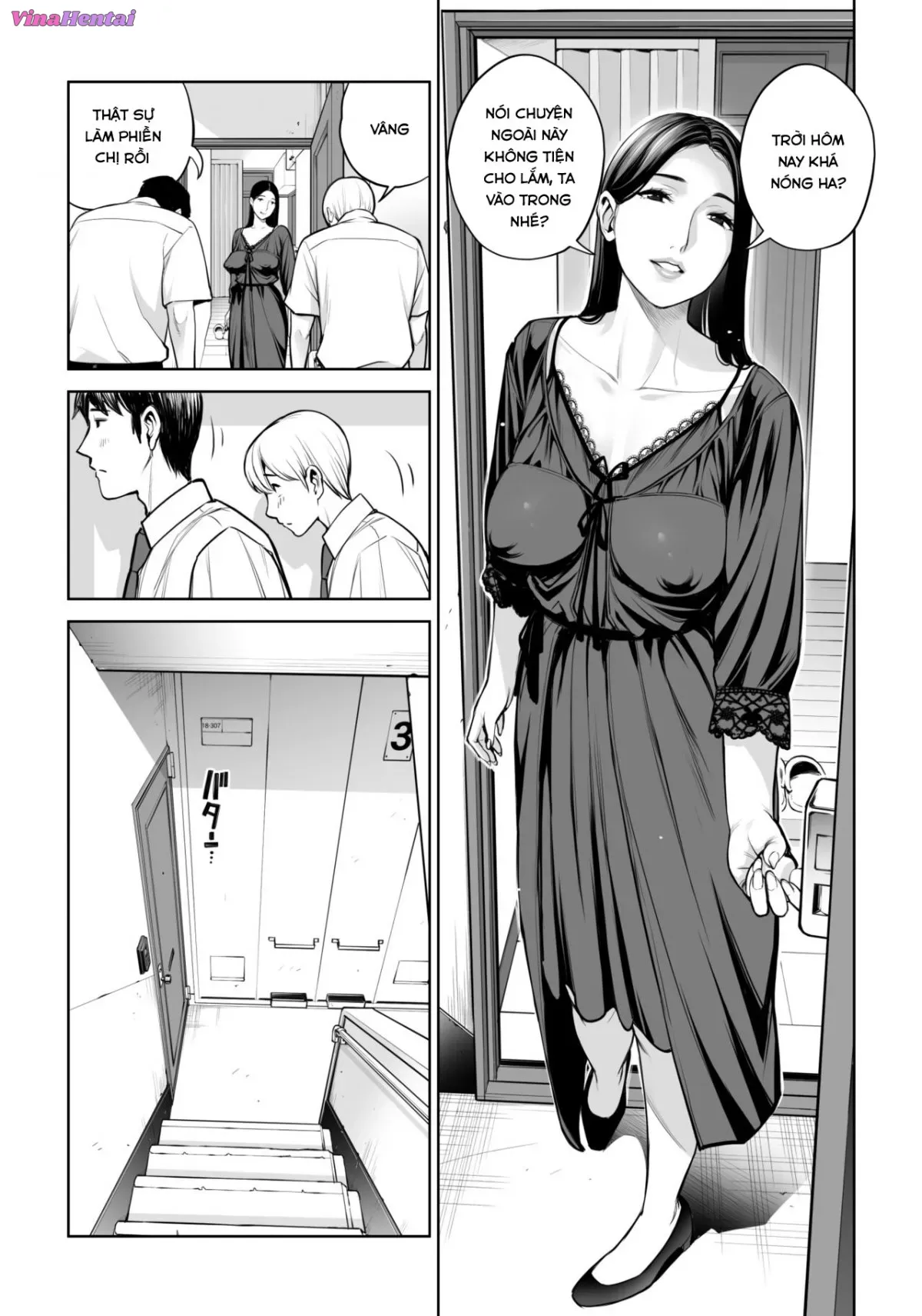 HentaiVN.net - Ảnh 19 - Kurokami Onna no Fudeoroshi ~Himitsu no Heya de Nakadashi Sasete Ageru wa~ - Oneshot