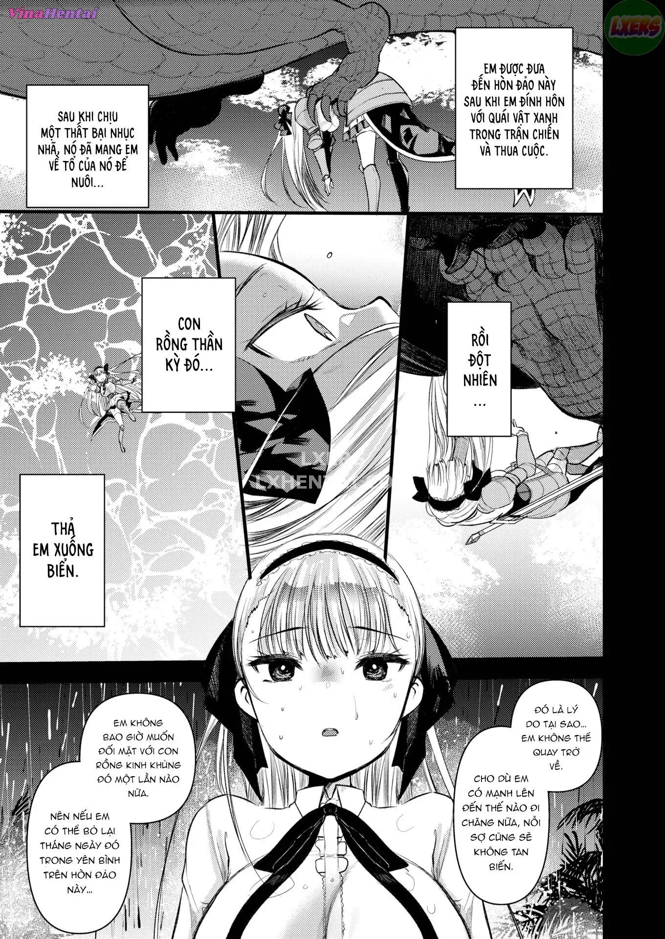 HentaiVN.net - Ảnh 19 - Cuộc sống thư thái nơi đảo hoang cùng cô Kỵ sĩ công chúa Level 1 - Chap 9