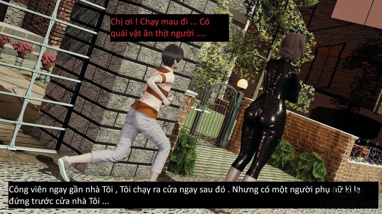 HentaiVN.net - Ảnh 19 - MẸ VÀ CON TRONG NGÀY TẬN THẾ - Chương 1.1