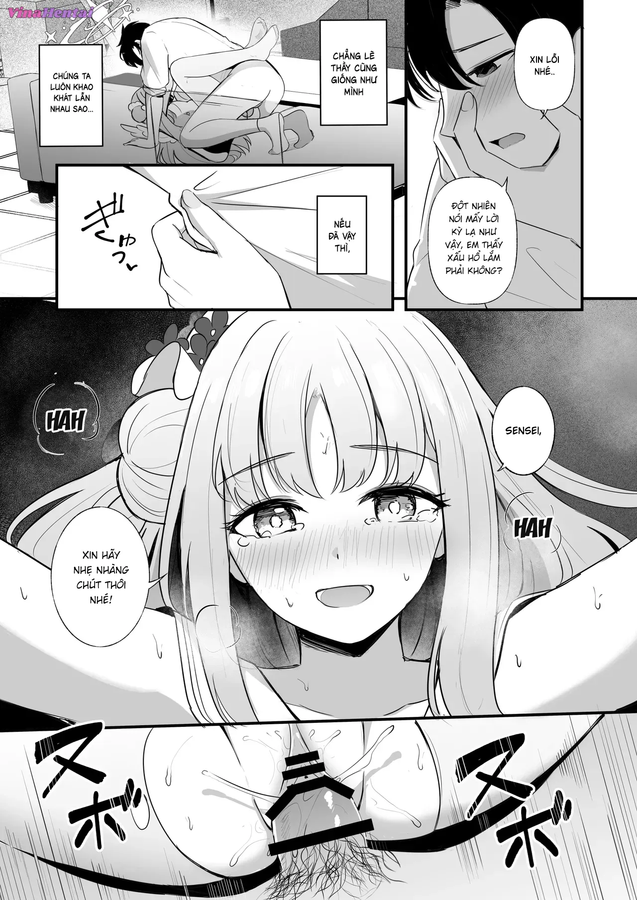 HentaiVN.net - Ảnh 19 - Bé hư của mỗi riêng thầy mà thôi. - Oneshot