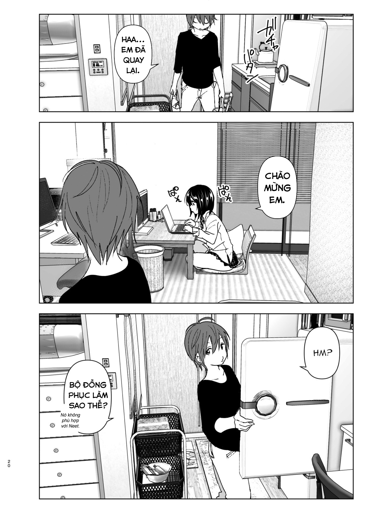 HentaiVN.net - Ảnh 20 - Em muốn ở lại với chị [Itsushika Ibasho ga Kasanatte] - Phần Đầu