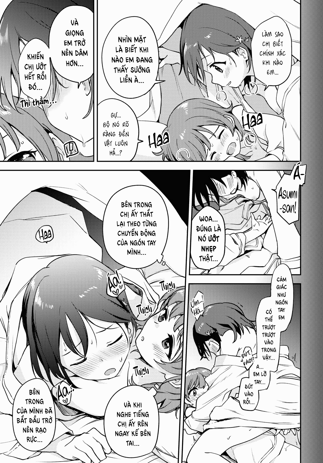 HentaiVN.net - Ảnh 19 - Asumi-chan có hứng thú với Nhà thổ Bách hợp! - Đêm 4