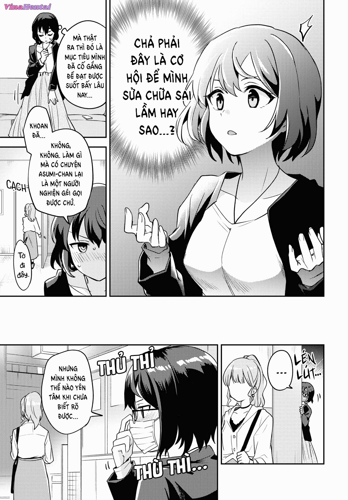 HentaiVN.net - Ảnh 19 - Asumi-chan có hứng thú với Nhà thổ Bách hợp! - Đêm 5