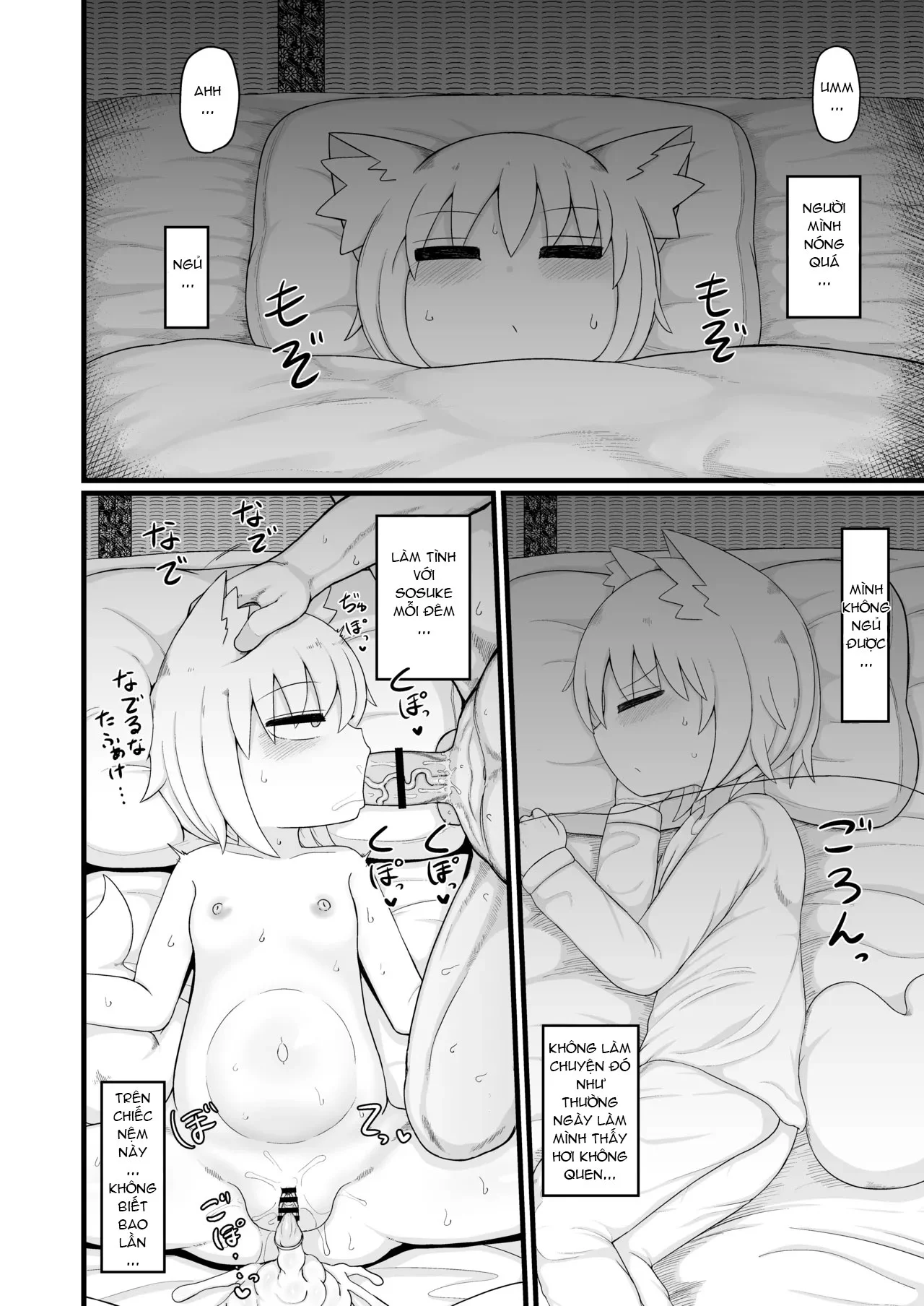 HentaiVN.net - Ảnh 18 - Người Mẹ Loli Không Thể Cưỡng Lại Được Tôi 9 - EP1
