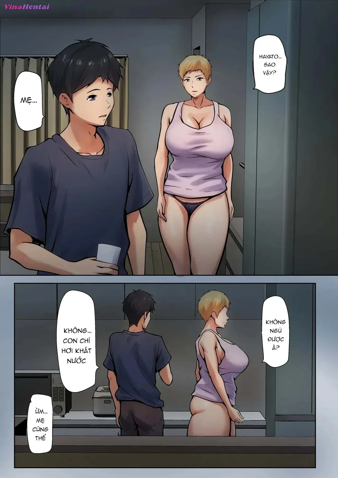 HentaiVN.net - Ảnh 19 - Mẹ kế và con chồng sống chung - Ch.1