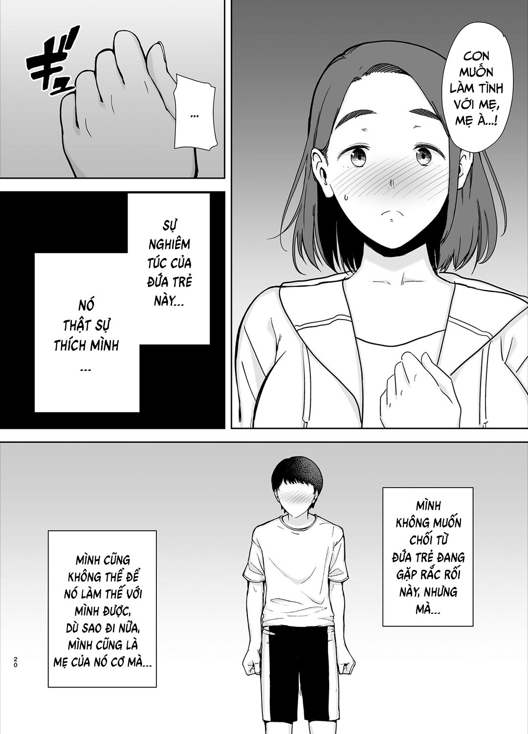 HentaiVN.net - Ảnh 19 - Mẹ chính là người tôi yêu! - Chap 1