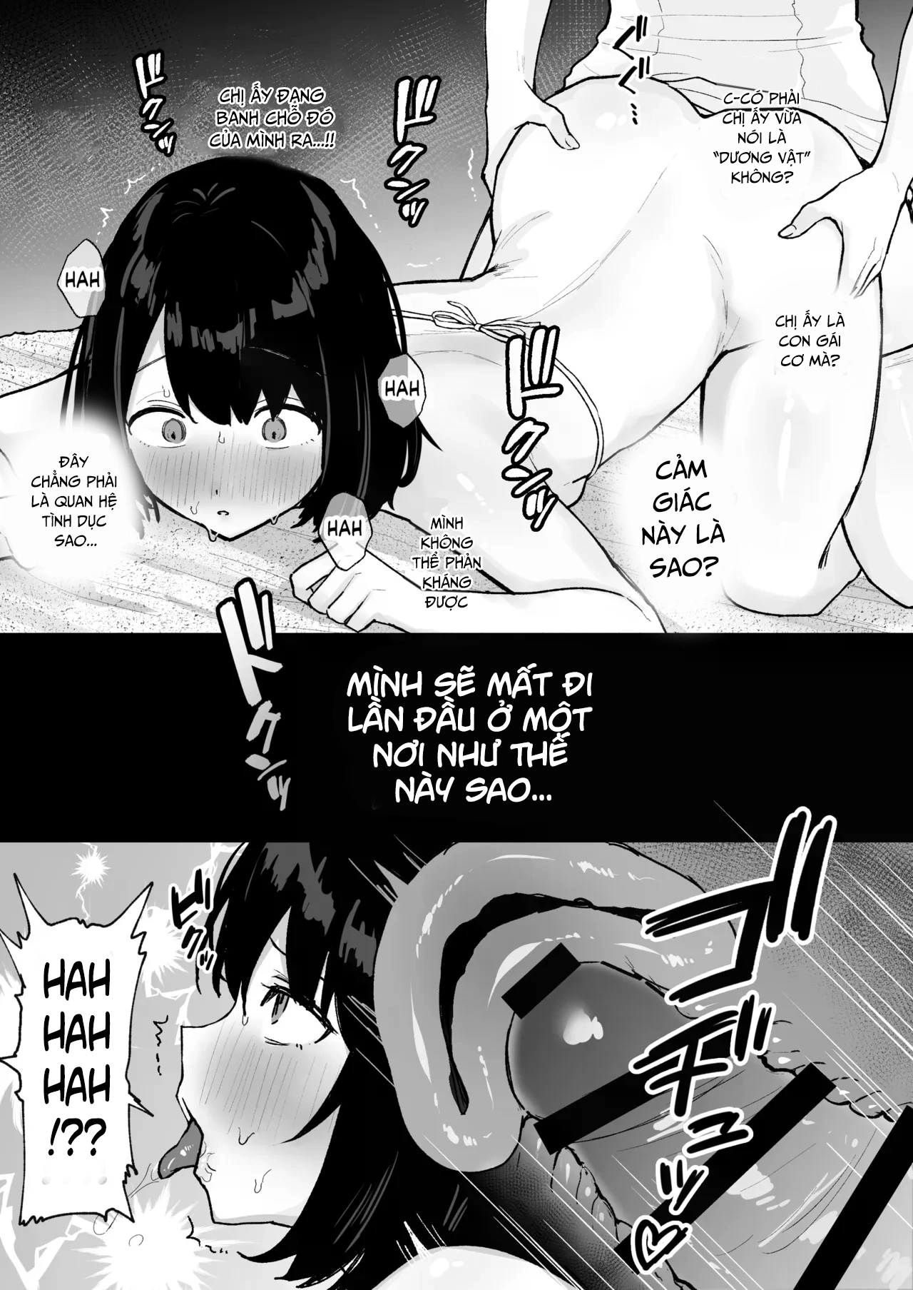 HentaiVN.net - Ảnh 20 - Trải nghiệm khó quên với ở tiệm massage futa - Oneshot