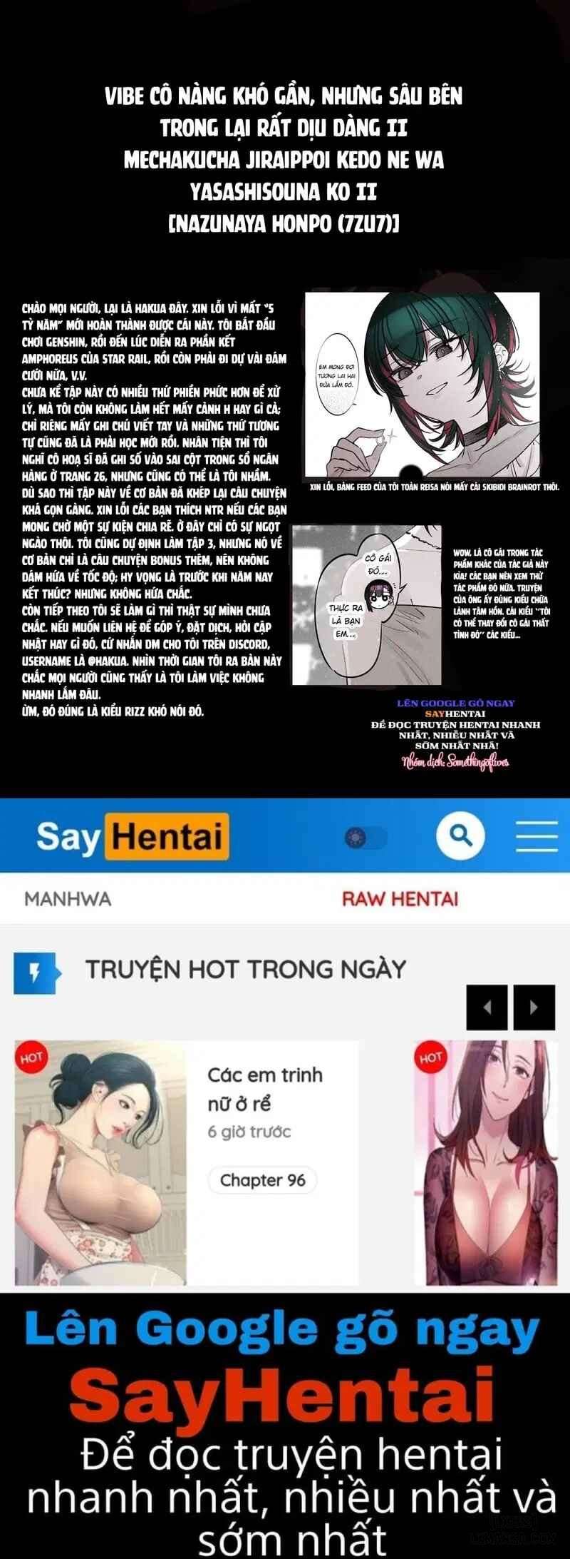 HentaiVN.net - Ảnh 19 - Đằng sau sự ngọt ngào của bạn gái là sự thật sâu bên trong cô ấy - Chap 3