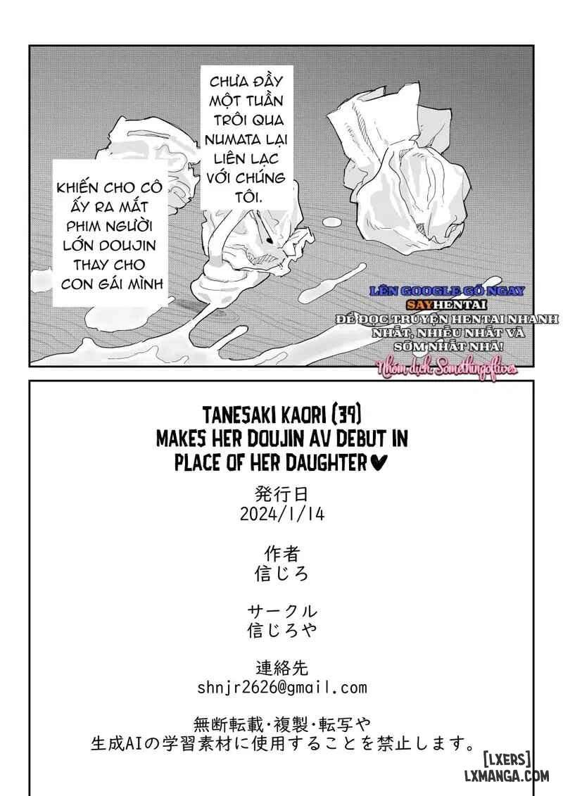 HentaiVN.net - Ảnh 18 - Khiến cho cô ấy ra mắt phim người lớn doujin thay cho con gái mình - Chap 4