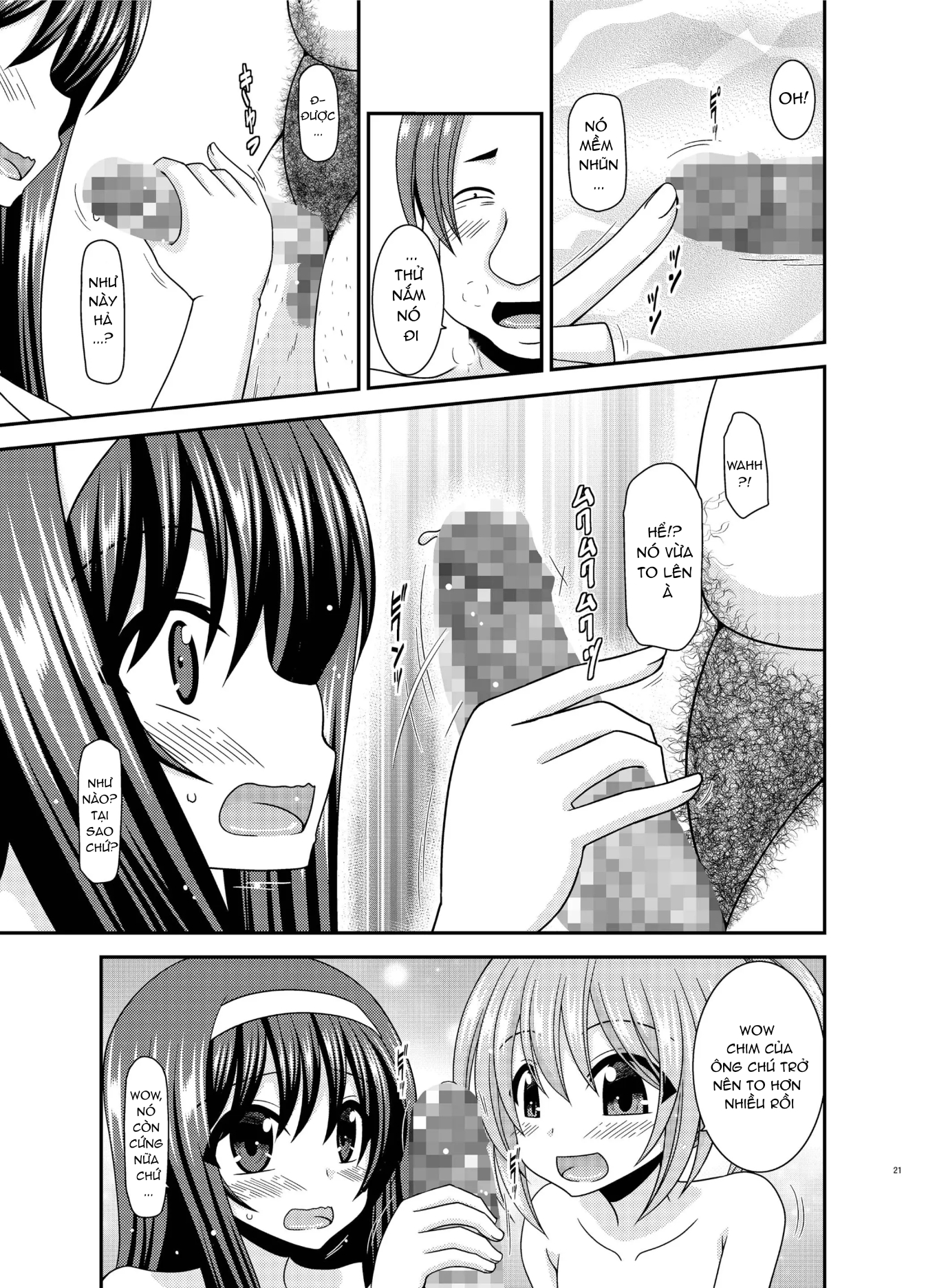 HentaiVN.net - Ảnh 20 - Konyoku Rotenburo de Bishoujo Futari ni Are o Misete to Onegai Sareta Ato no Sarani Ato no Hanashi - Chap 1
