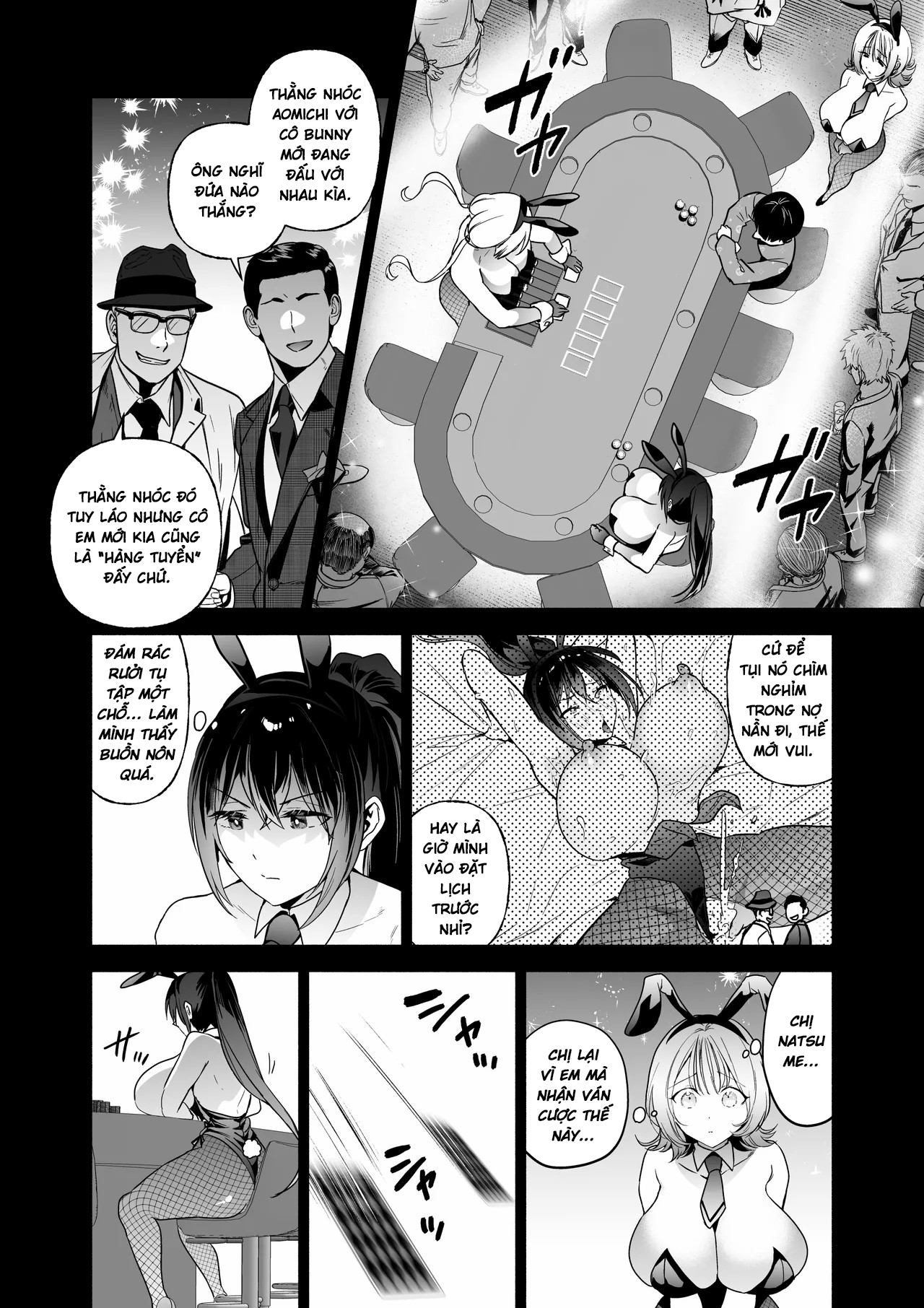 HentaiVN.net - Ảnh 19 - Sennyuu Dato Natsume Zenpen ~Elite Onna Sousakan ga Ura Casino no Wana ni Hamerare Gesu Kyaku no Onaho ni Naru Hanashi~ - Chap 1