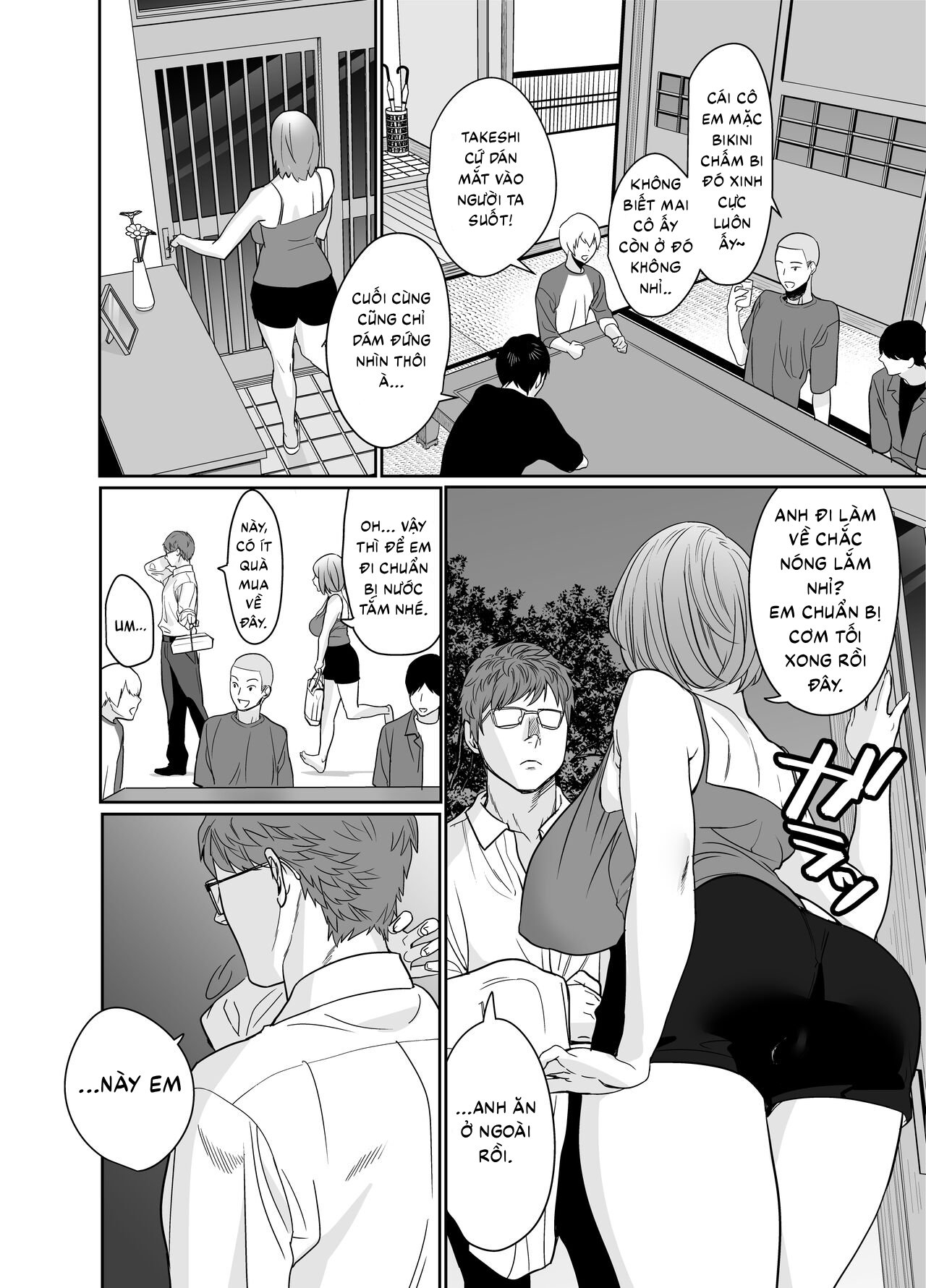 HentaiVN.net - Ảnh 20 - Rural, Summer. Hot Sweet Sex with My Friend's Mom - Oneshot