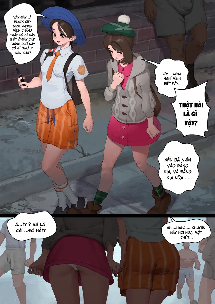 HentaiVN.net - Ảnh 1 - Gloria, Juliana in black city - Oneshot 4 trang