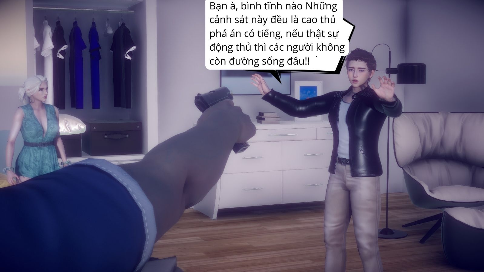 HentaiVN.net - Ảnh 9 - Tiểu Sử Trần Kiều An - Chap 18: Tình tiết được làm rõ. Chí Huân, là anh phải không ?