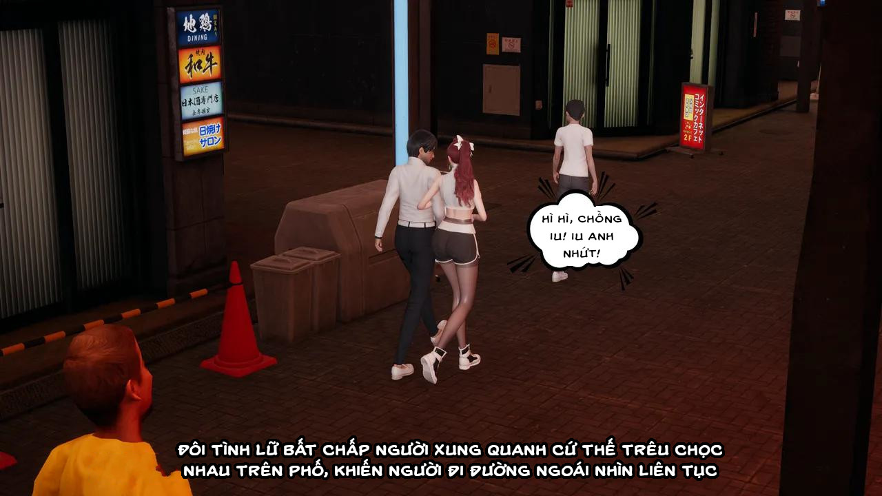 HentaiVN.net - Ảnh 47 - Cô bạn gái Tiểu Vy bị ngốc của tôi. - Chapter 10.4: Vụng trộm ngay bên cạnh bạn trai (p3)