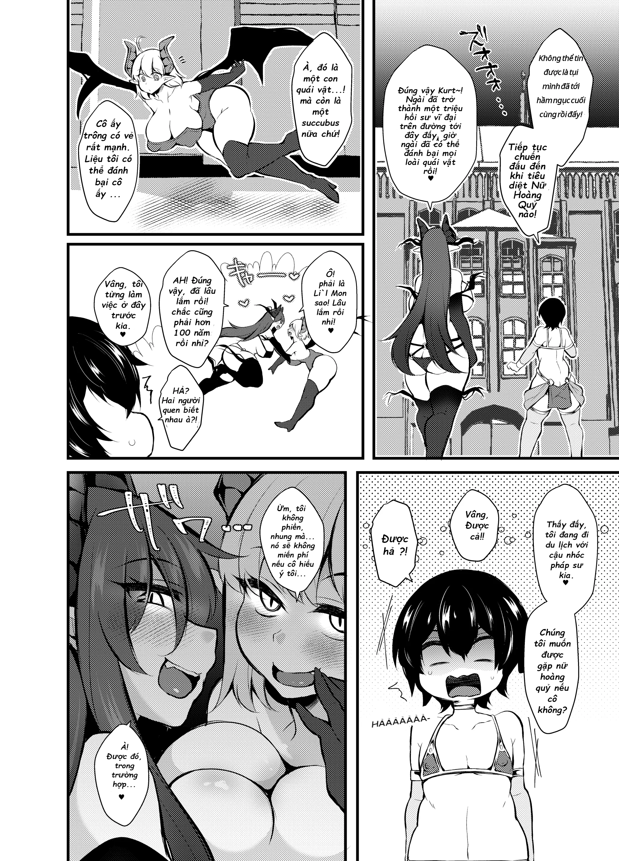 HentaiVN.net - Ảnh 19 - I, A Witch Who Got Kicked Out Of The Party, Learned Summoning Magic And Made A Contract With The Strongest Succubus - oneshot