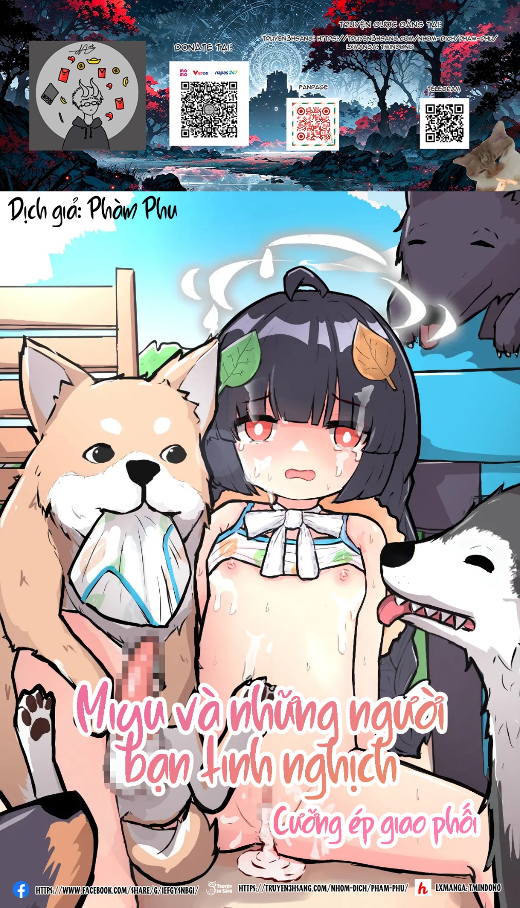 HentaiVN.net - Ảnh 2 - Miyu Và Những Người Bạn Tinh Nghịch - Oneshot