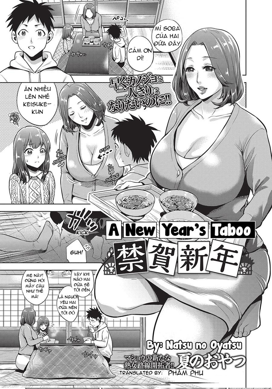 HentaiVN.net - Ảnh 3 - Bí Mật Ngày Đầu Năm Mới - Oneshot