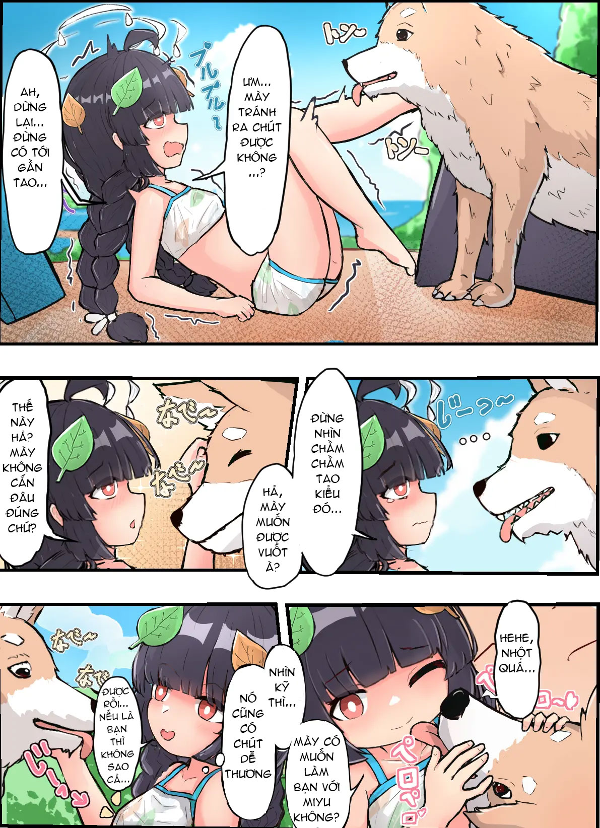 HentaiVN.net - Ảnh 6 - Miyu Và Những Người Bạn Tinh Nghịch - Oneshot