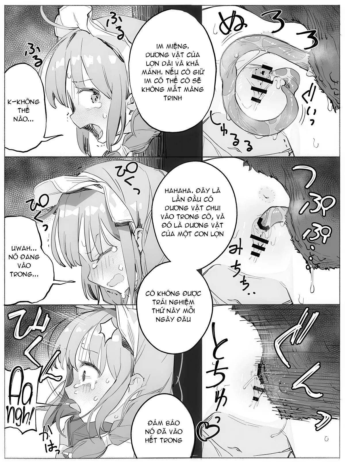 HentaiVN.net - Ảnh 5 - Hình Phạt Cho Cô Hầu Gái Vụng Về - Oneshot
