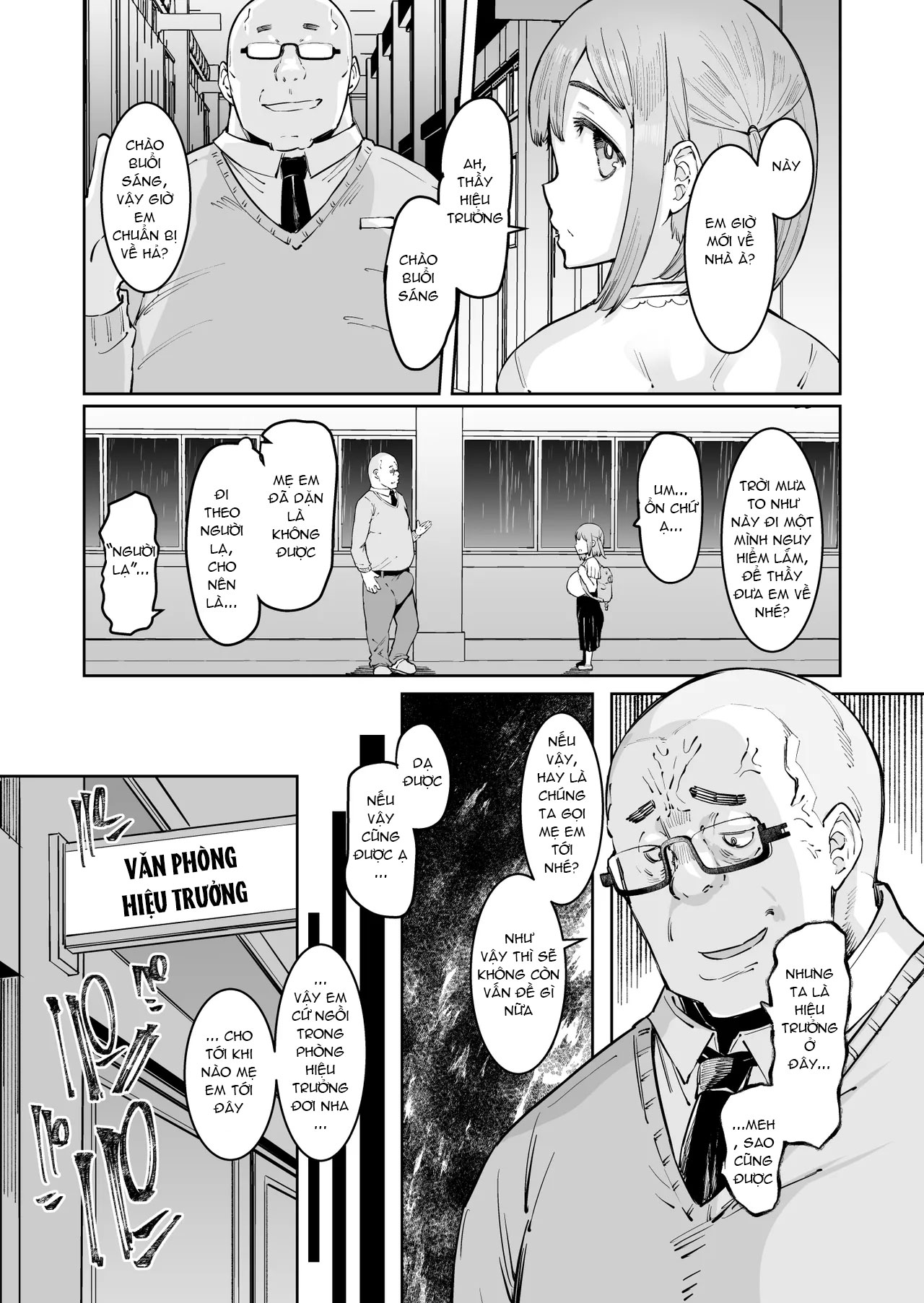 HentaiVN.net - Ảnh 7 - Yuri-chan Và Ngài Hiệu Trưởng - Oneshot