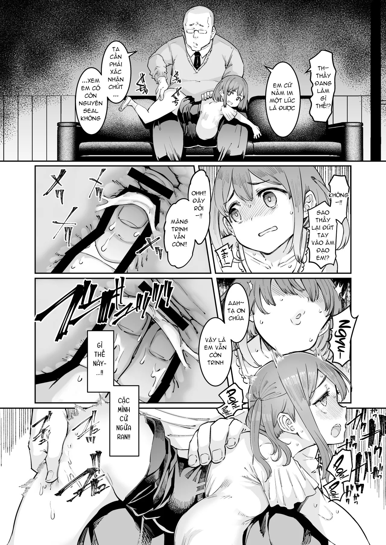 HentaiVN.net - Ảnh 10 - Yuri-chan Và Ngài Hiệu Trưởng - Oneshot