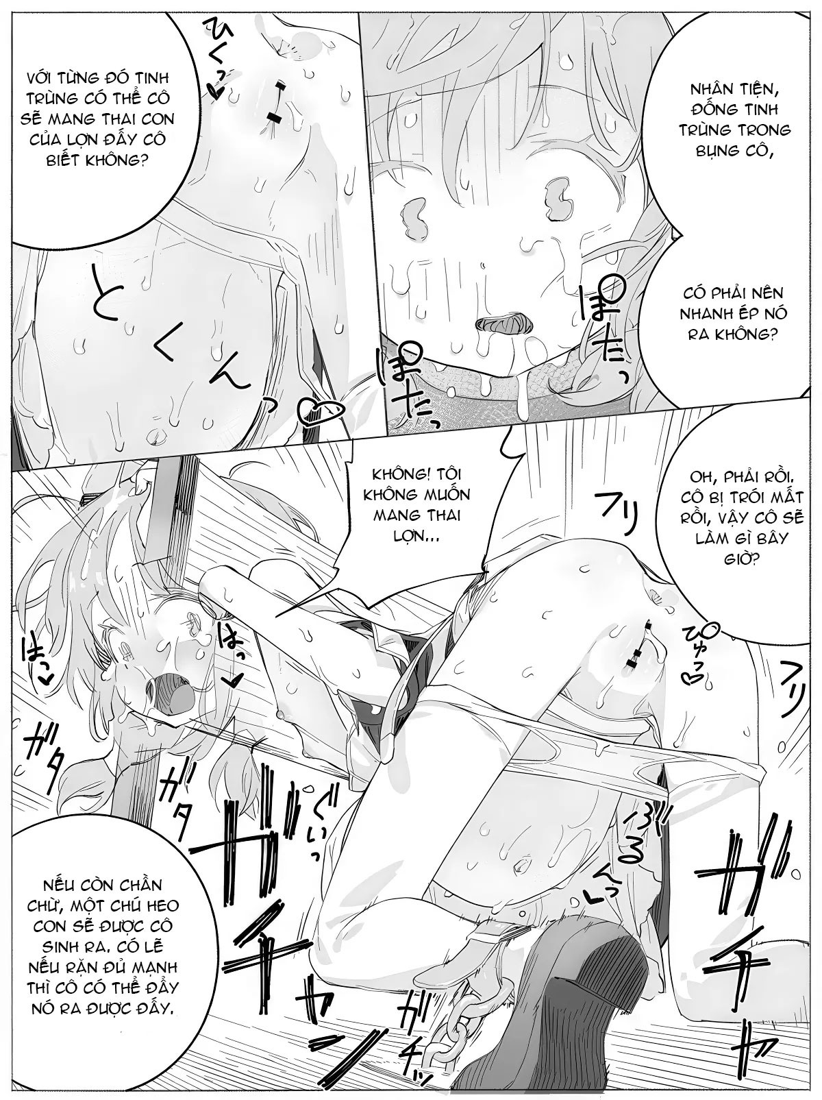 HentaiVN.net - Ảnh 11 - Hình Phạt Cho Cô Hầu Gái Vụng Về - Oneshot