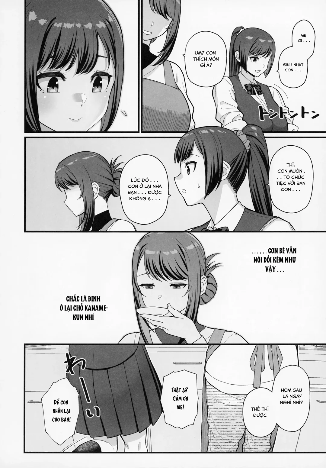 HentaiVN.net - Ảnh 23 - Hai mẹ con tranh cùng một gã - Chap 1