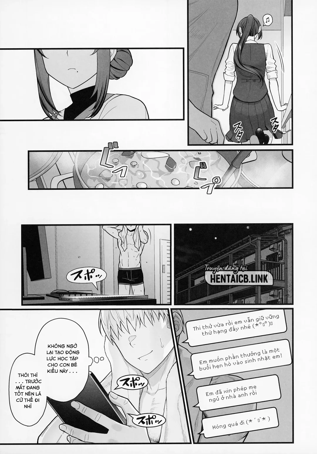 HentaiVN.net - Ảnh 24 - Hai mẹ con tranh cùng một gã - Chap 1