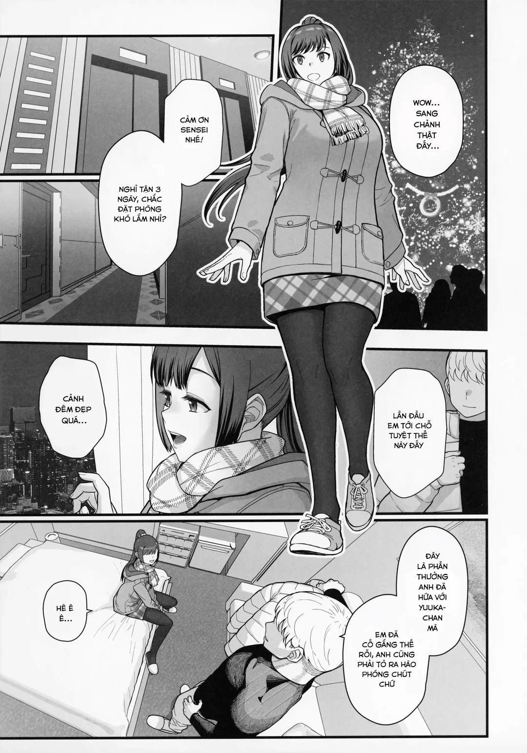 HentaiVN.net - Ảnh 26 - Hai mẹ con tranh cùng một gã - Chap 1