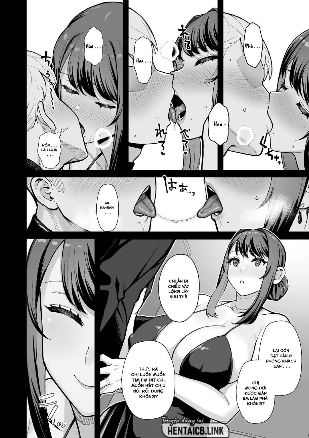 HentaiVN.net - Ảnh 9 - Hai mẹ con tranh cùng một gã - Chap 2