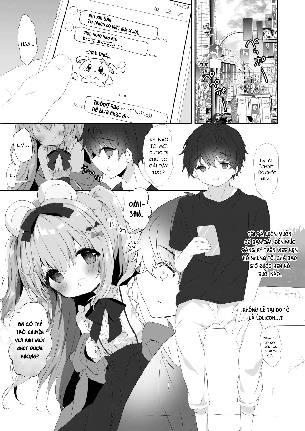 HentaiVN.net - Ảnh 2 - Không thể chống lại bé loli ác nhủy!!! - Chap 1