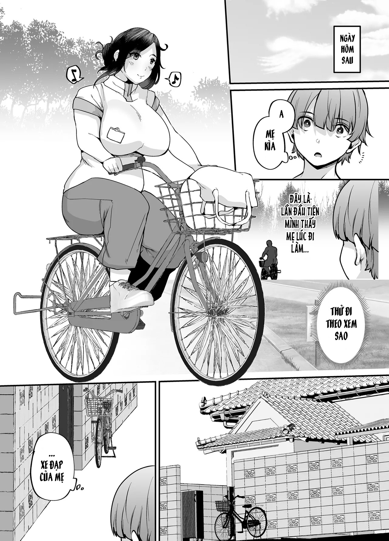 HentaiVN.net - Ảnh 5 - 母さんはホームヘルパー〜部屋の片付けから性欲処理まで - Chap 1