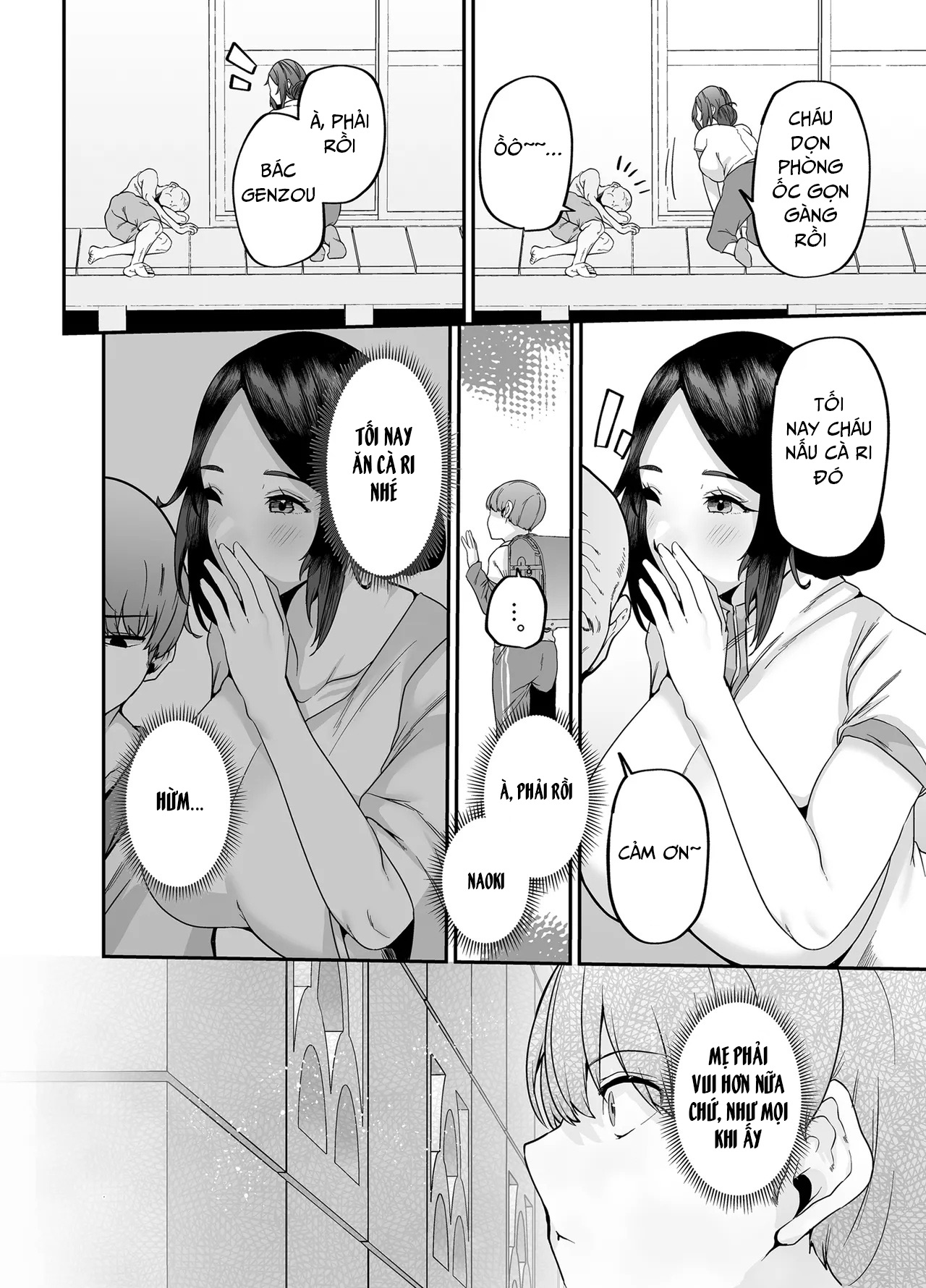 HentaiVN.net - Ảnh 7 - 母さんはホームヘルパー〜部屋の片付けから性欲処理まで - Chap 1