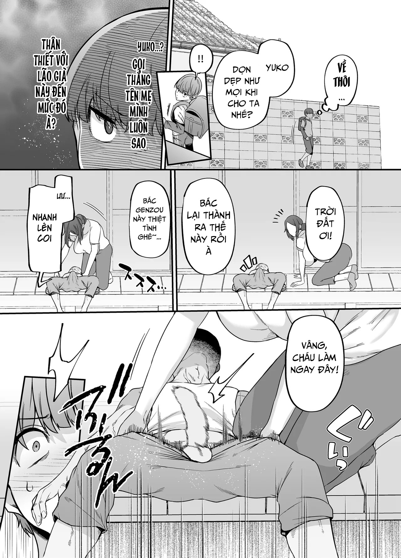 HentaiVN.net - Ảnh 8 - 母さんはホームヘルパー〜部屋の片付けから性欲処理まで - Chap 1