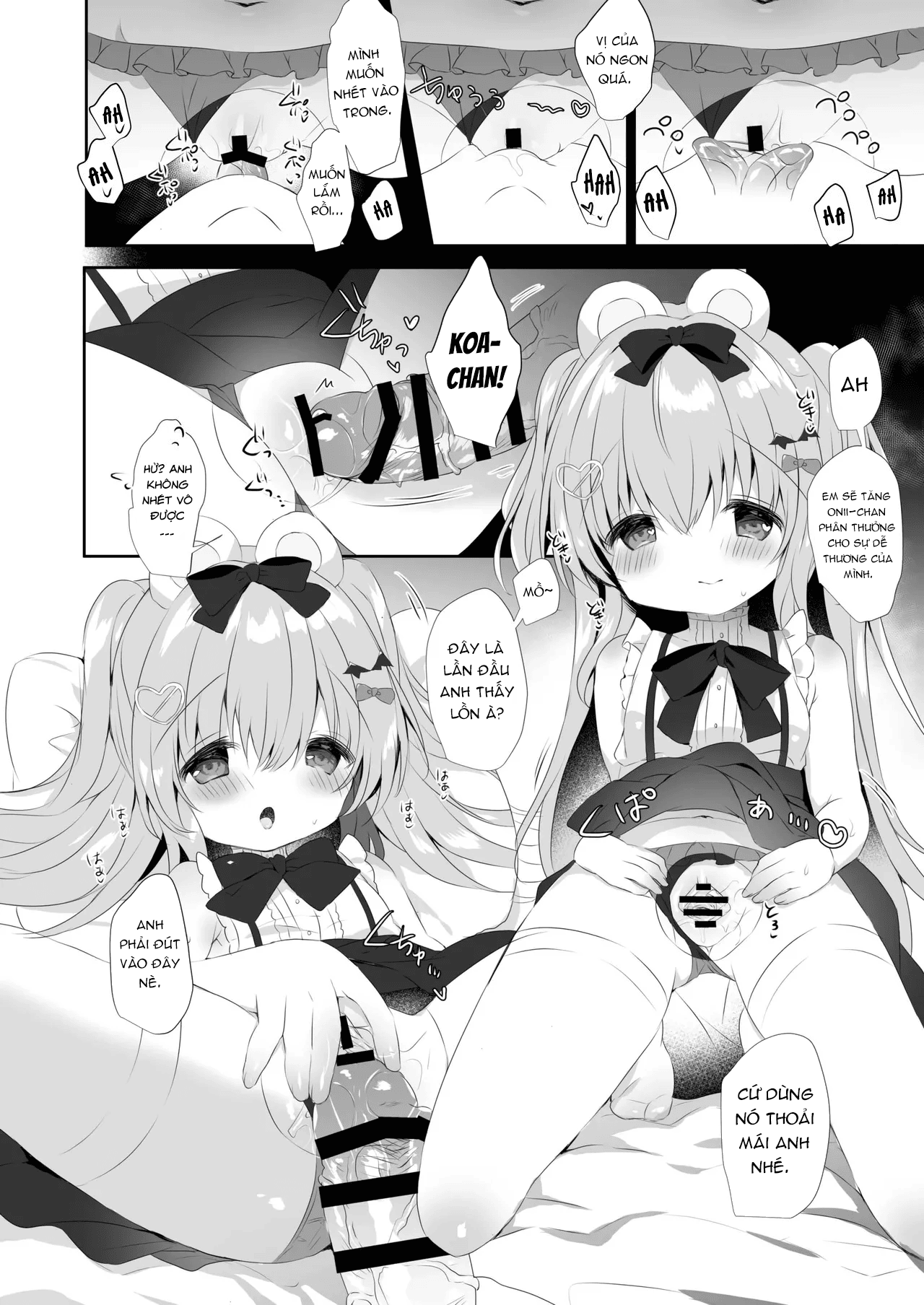 HentaiVN.net - Ảnh 9 - Không thể chống lại bé loli ác nhủy!!! - Chap 1